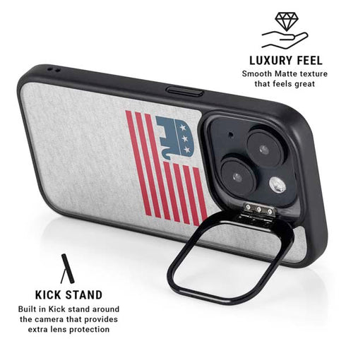 Republican American Flag iPhone 15 Kickstand Case